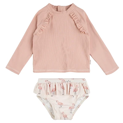 Maillot 2 Pièces Flamants 2-5ans