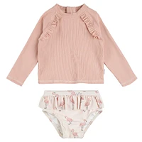 Maillot 2 Pièces Flamants 2-5ans