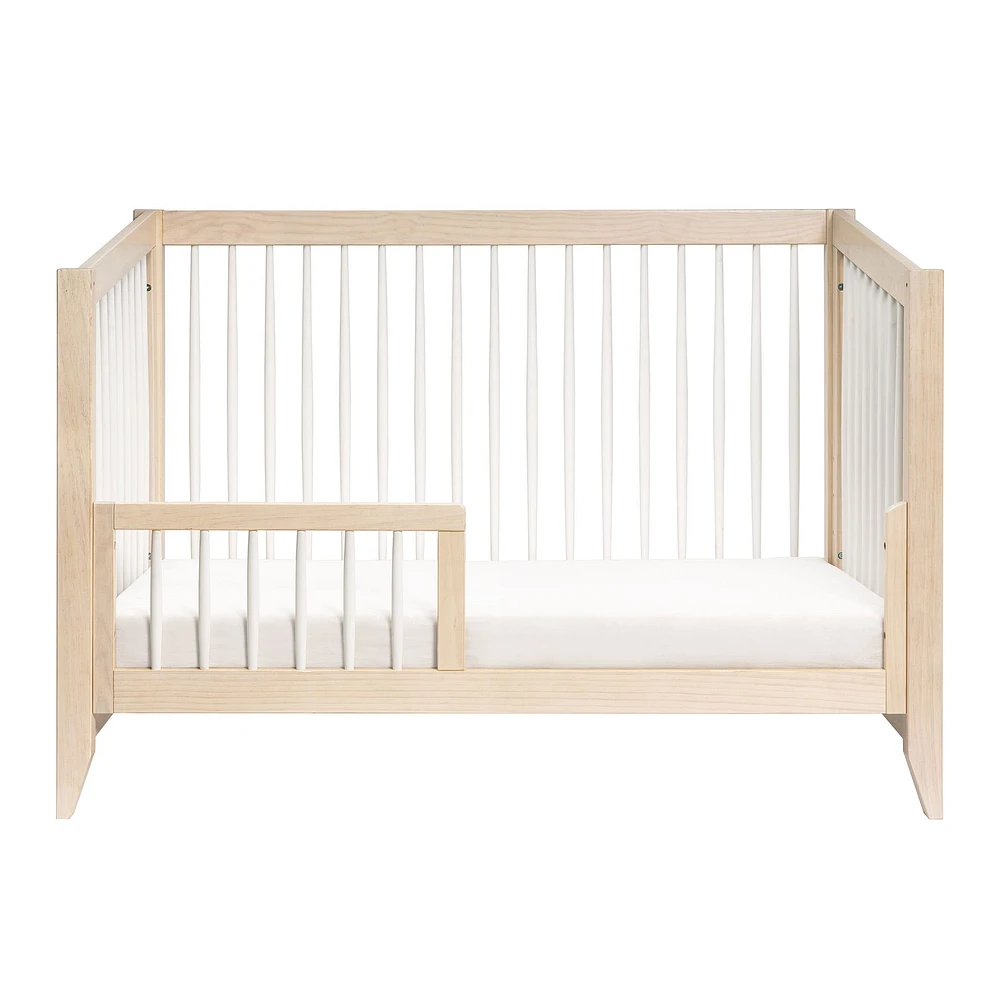 Couchette Convertible 4 en 1 Sprout - Blanc / Naturel Lavé