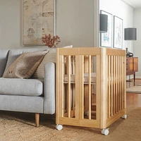 Yuzu 8-in-1 Convertible Crib - Natural
