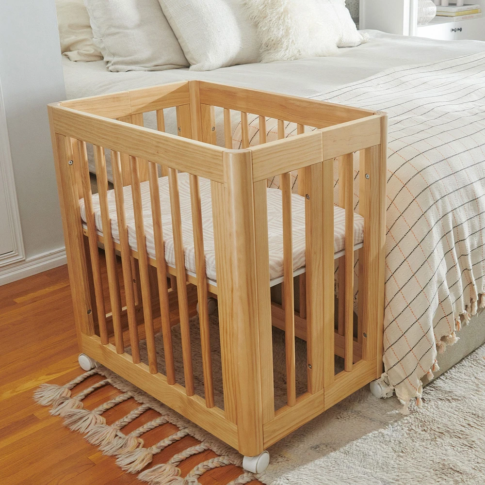 Yuzu 8-in-1 Convertible Crib - Natural
