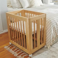 Yuzu 8-in-1 Convertible Crib - Natural