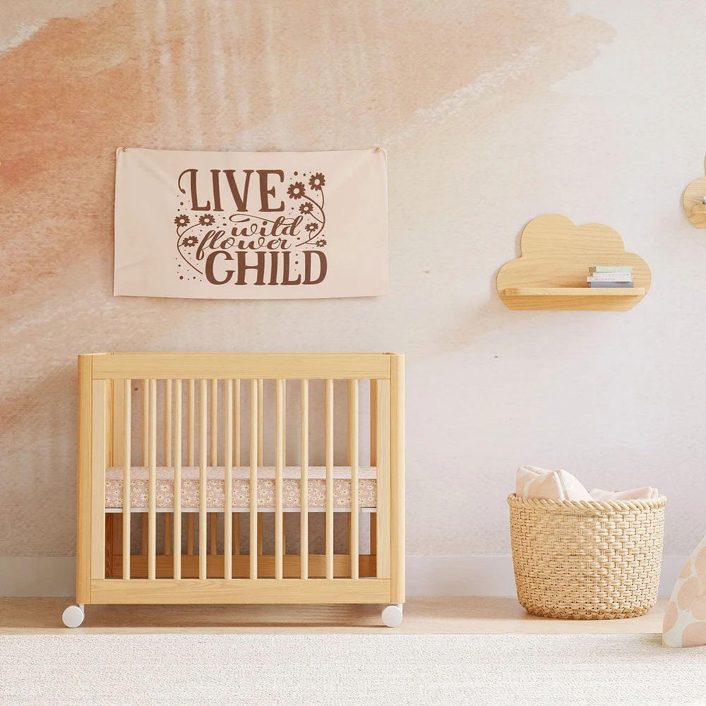 Yuzu 8-in-1 Convertible Crib - Natural