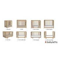 Yuzu 8-in-1 Convertible Crib - Natural