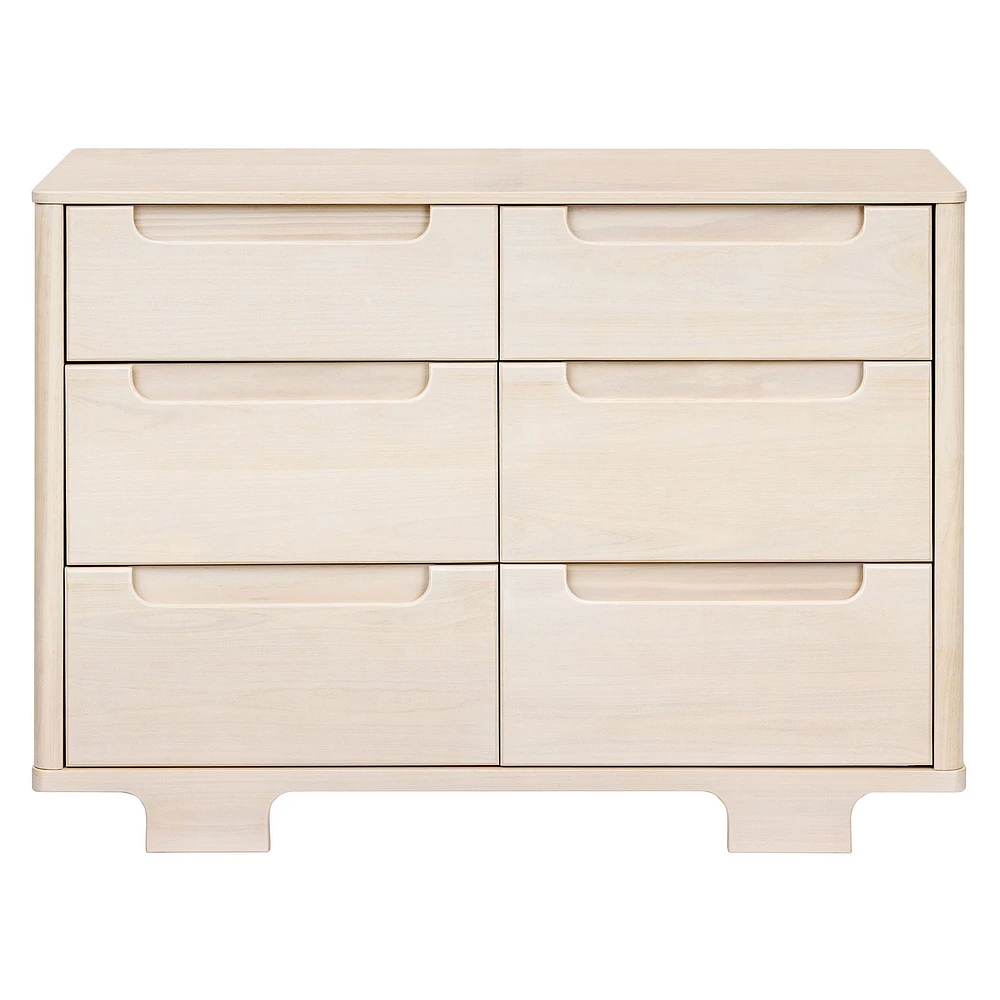 Yuzu 6-Drawer Dresser - Washed Natural