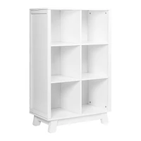Hudson Cubby Bookcase - White