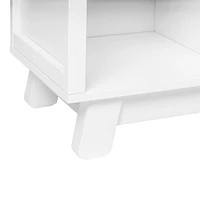 Hudson Cubby Bookcase - White