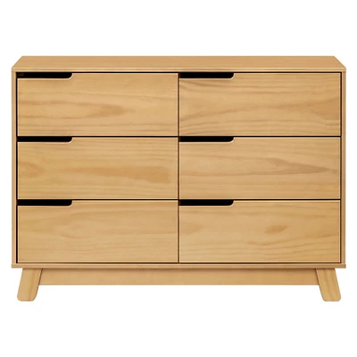 Hudson 6-Drawer Double Dresser - Honey