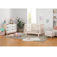 Hudson 6-Drawer Double Dresser - Washed Natural / White