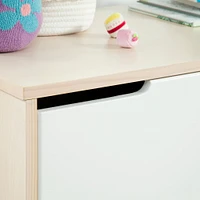 Hudson 6-Drawer Double Dresser - Washed Natural / White