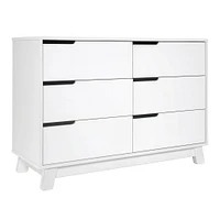 Commode 6 Tiroirs Hudson - Blanc
