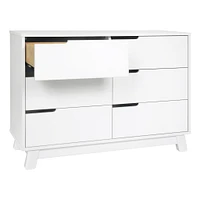 Commode 6 Tiroirs Hudson - Blanc