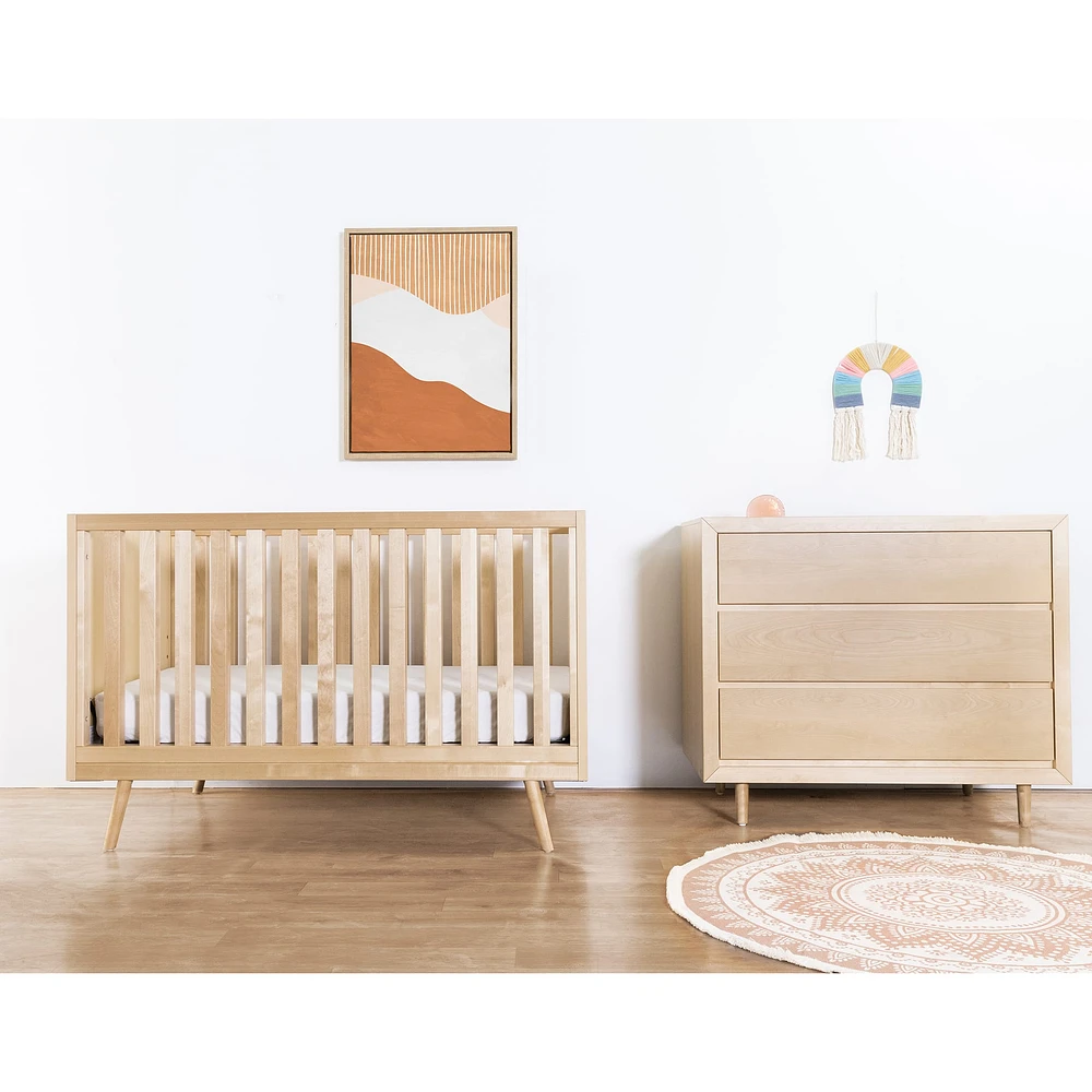 Couchette 3-en-1 Nifty - Bouleau Naturel