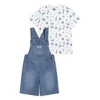 Ensemble Salopette Sailing 2-4T