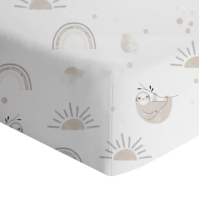 Drap Contour pour Lit de Bébé - Paresseux