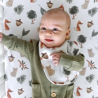 Crib Fitted Sheet - Forest Retreat