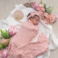 Swaddle Blanket (2) Jersey - Sophia Garden