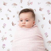 2-pack Jersey Swaddle - Mushroom House