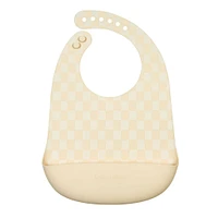 Bavoir en Silicone - Carreaux