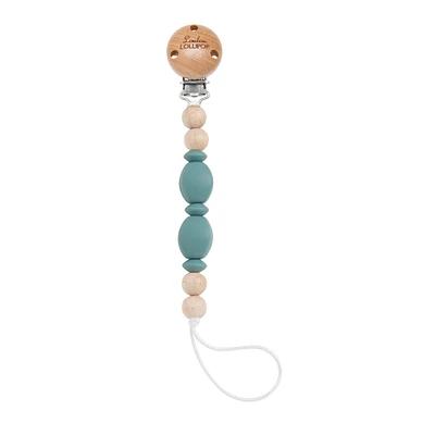 Silicone Pacifier Clip - Teal