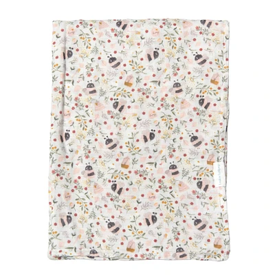 Bamboo Muslin Swaddle Blanket - Bumble Bees