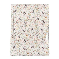 Bamboo Muslin Swaddle Blanket - Bumble Bees