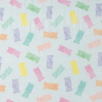 Bamboo Muslin Swaddle Blanket - Gummy Bear