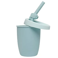 Kids Silicone Cup with Straw