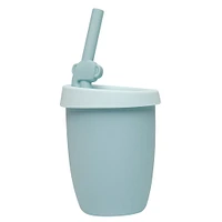 Kids Silicone Cup with Straw