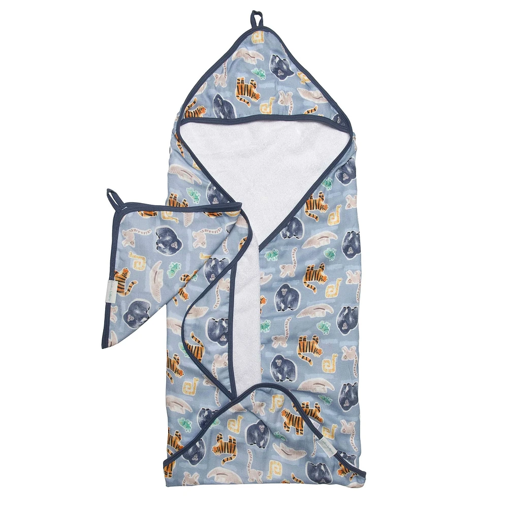 Ensemble Serviette à Capuchon