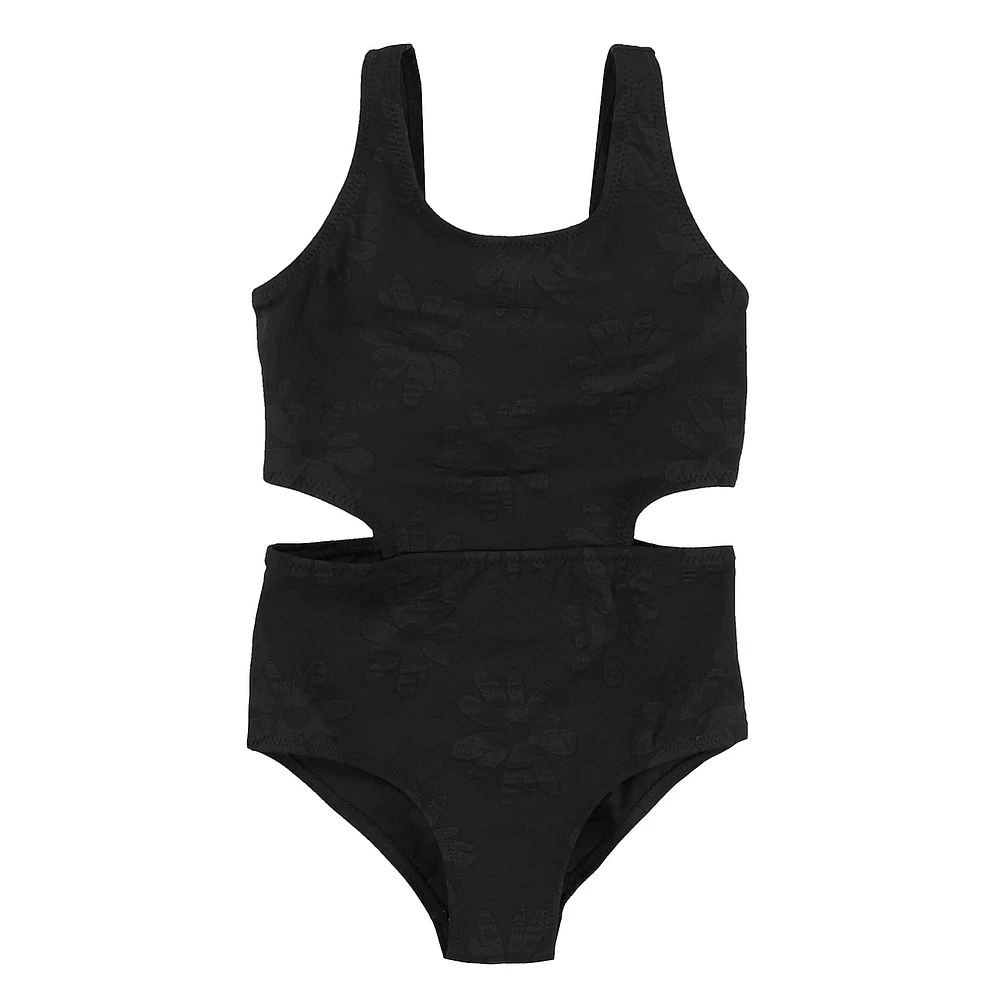Maillot UV Texturé Marguerites 3-14ans
