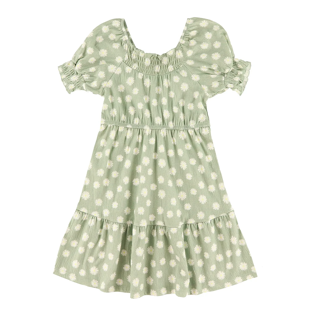 Robe Imprimée Sauge Rêveuse 7-14ans