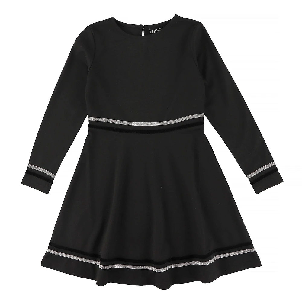 Robe Mélodie Noire 7-14ans