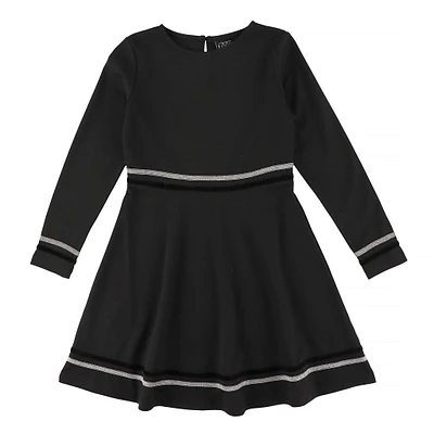 Robe Mélodie Noire 7-14ans