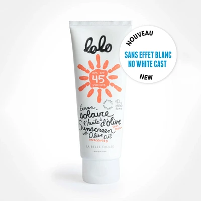 Fragrance Free Olive Oil SPF45 Sunscreen 75ml 