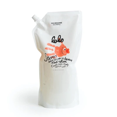 Éco-recharge Savon Délicat Corps et Cheveux 1.5L