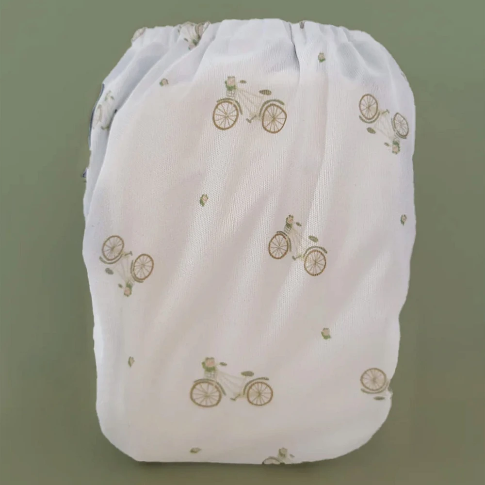  Newborn Cloth Diaper -Bicycle