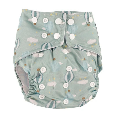 Couche Lavable Élastique Large 10-35lb - Montgolfière