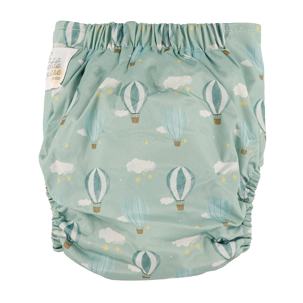 Couche Lavable Élastique Large 10-35lb - Montgolfière