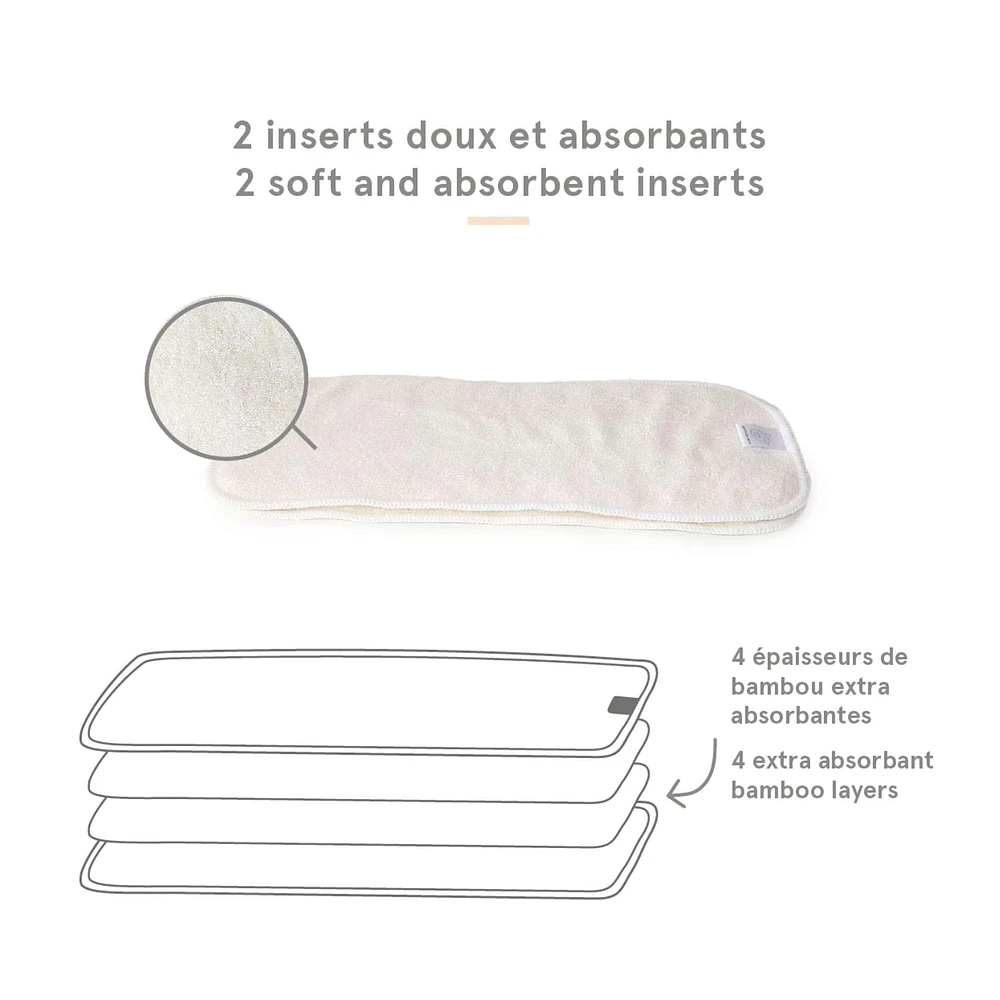 Couche Lavable Élastique Large 10-35lb - Montgolfière