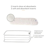 Couche Lavable Élastique Large 10-35lb - Montgolfière