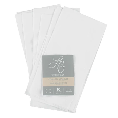 Feuillets Lavables Paquet de 10