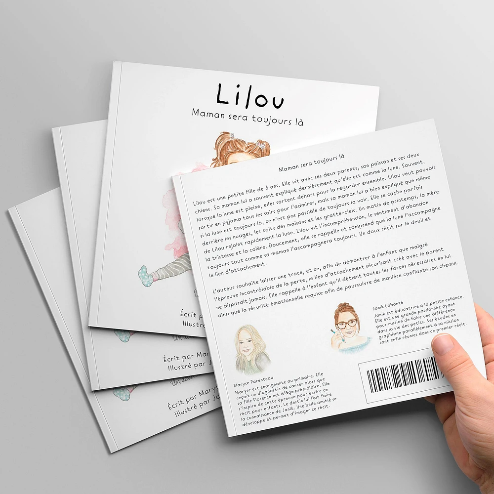 Livre Lilou Maman sera toujours là - Un doux récit sur le deuil
