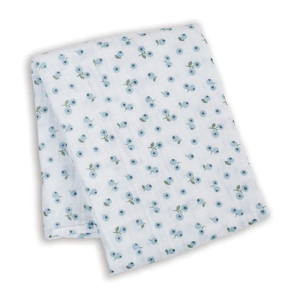 Couverture Mousseline -  Bleuets