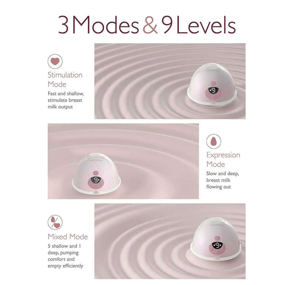 Tire-Lait Portable M5 Rose