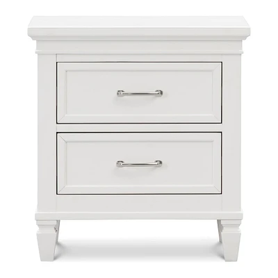 Table de Nuit Darlington - Blanc Chaud