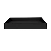 Universal Twin Storage Trundle Bed - Black