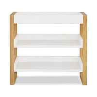 Nantucket Changing Table - Warm White / Honey