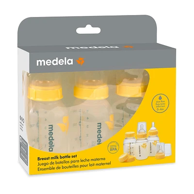 Breast Milk Storage Bottles Set of 3 - 150ml