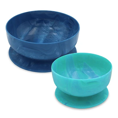IncrediBowls with Super Grip Set of 2 - Navy / Aqua